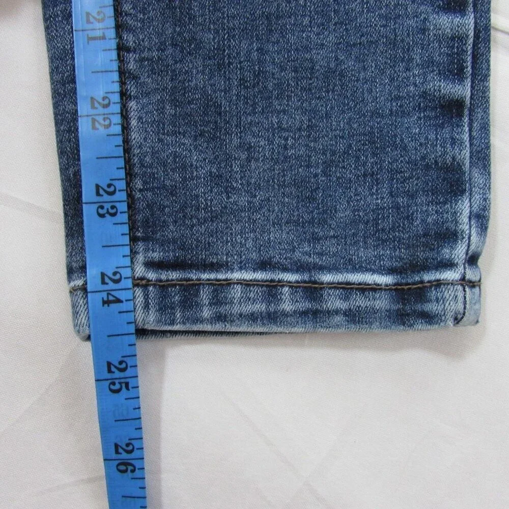 Justice Girl's 10 Slim Skinny Cropped Jeans